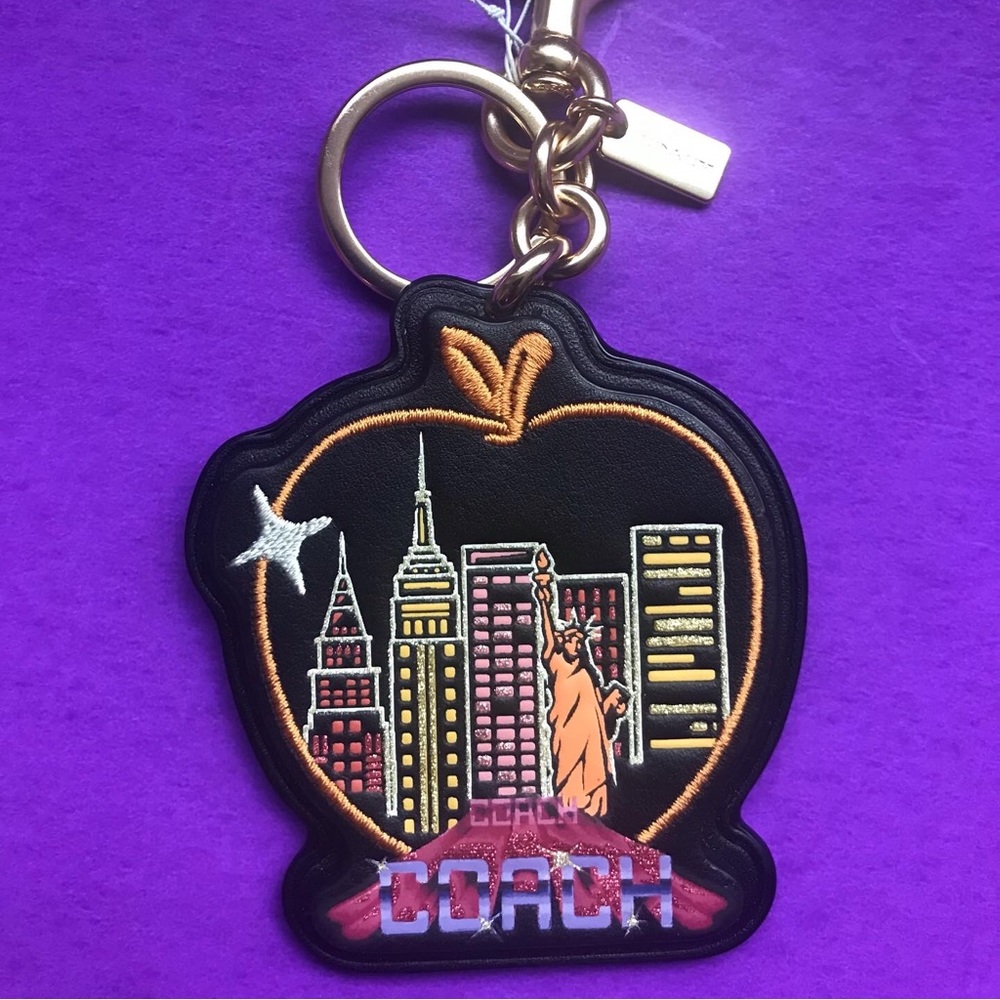 Brand new Coach New York Keychain